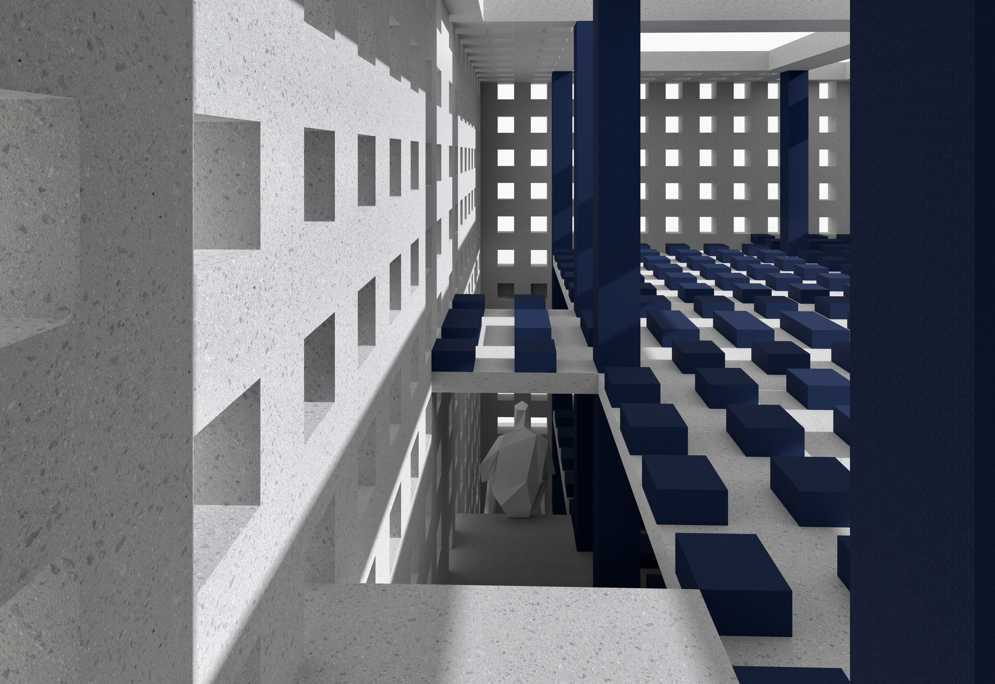 SYSTEMATISCH — Wordspace RASTER25, Blick in die innere Rasterordnung