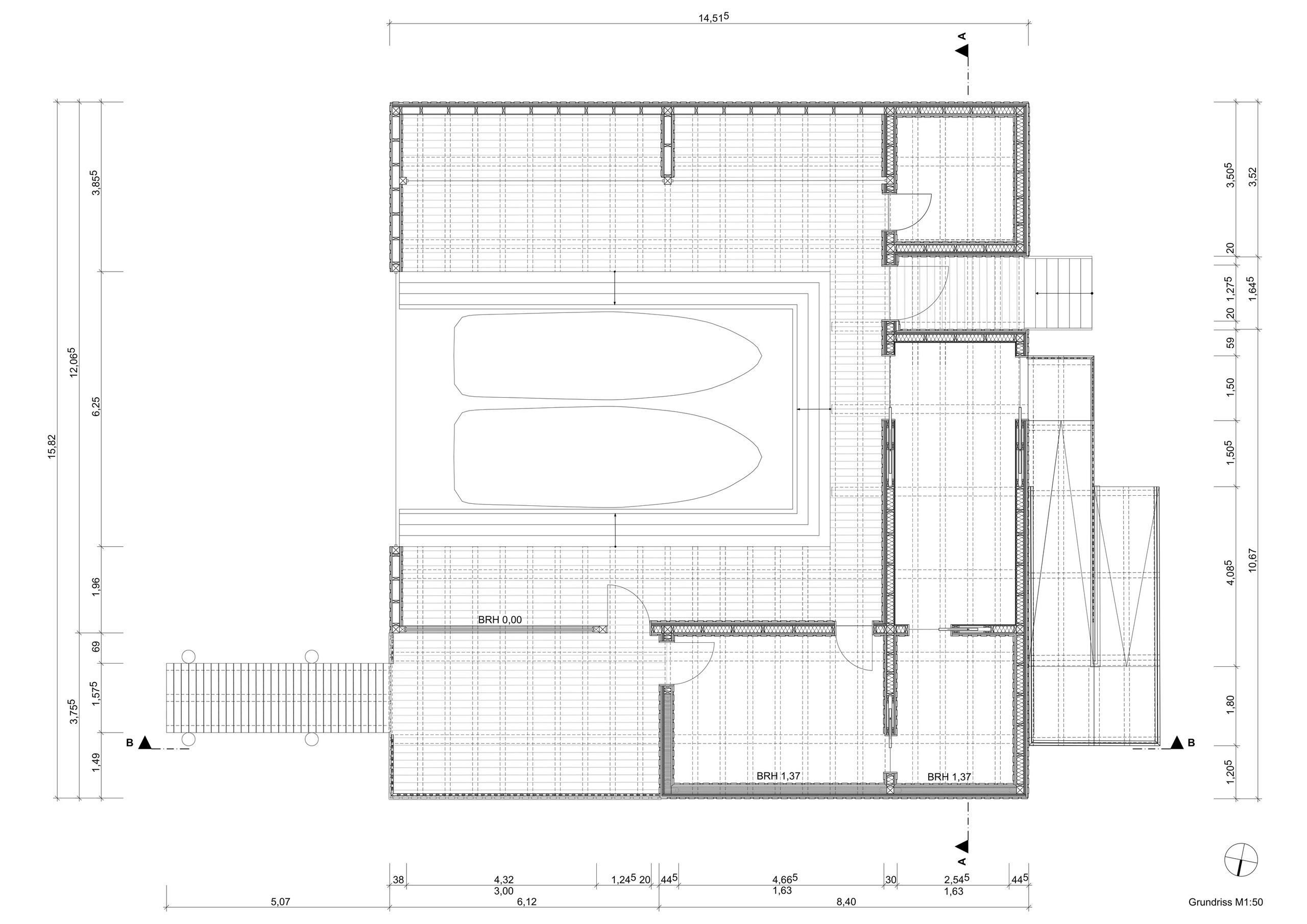 Floor Plan - Scale 1:50